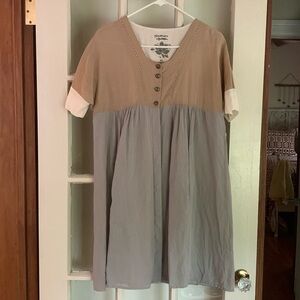 Gudrun Sjoden cotton/linen dress size XS